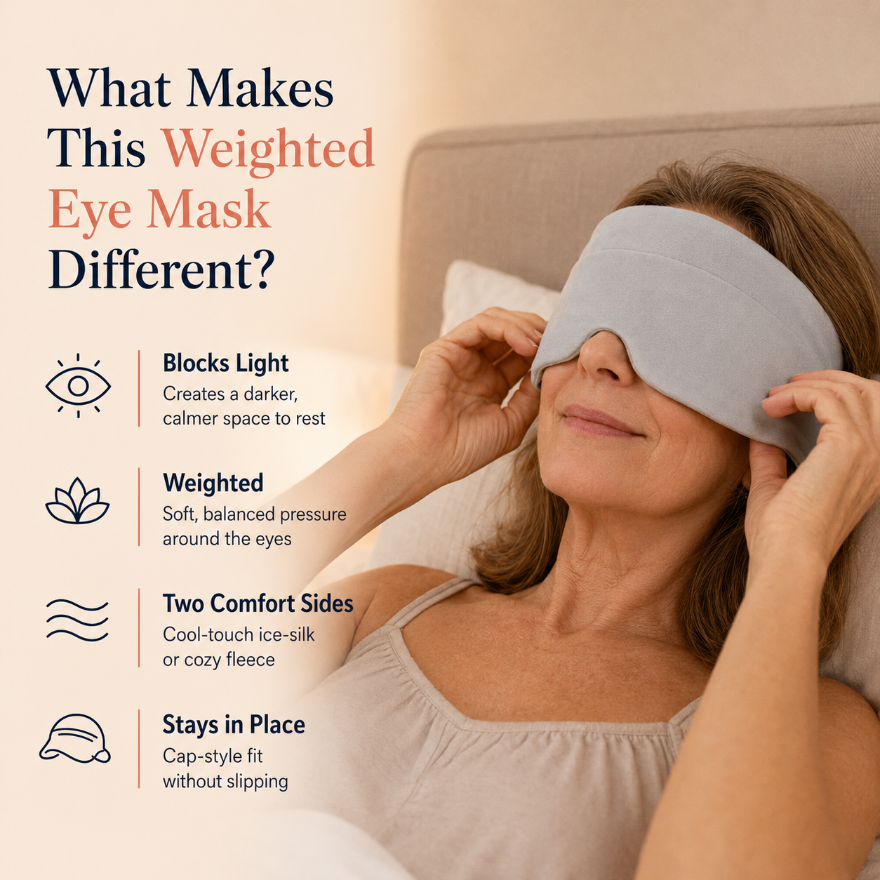 Weighted Eye Mask 2.0
